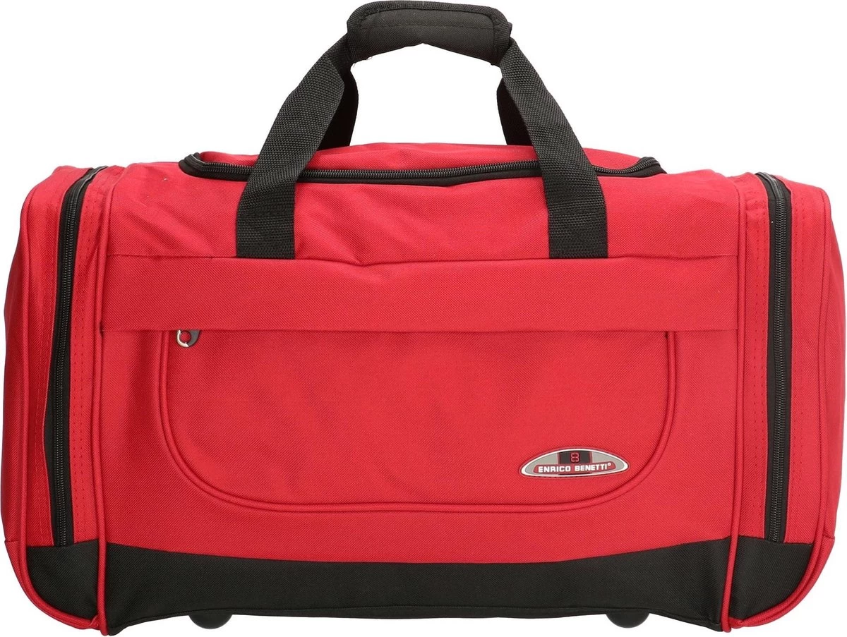Enrico Benetti Orlando 35300 S Reistas / Sporttas 41 Liter - Rood 1 Enrico Benetti Orlando 35300 S Reistas / Sporttas 41 Liter - Rood