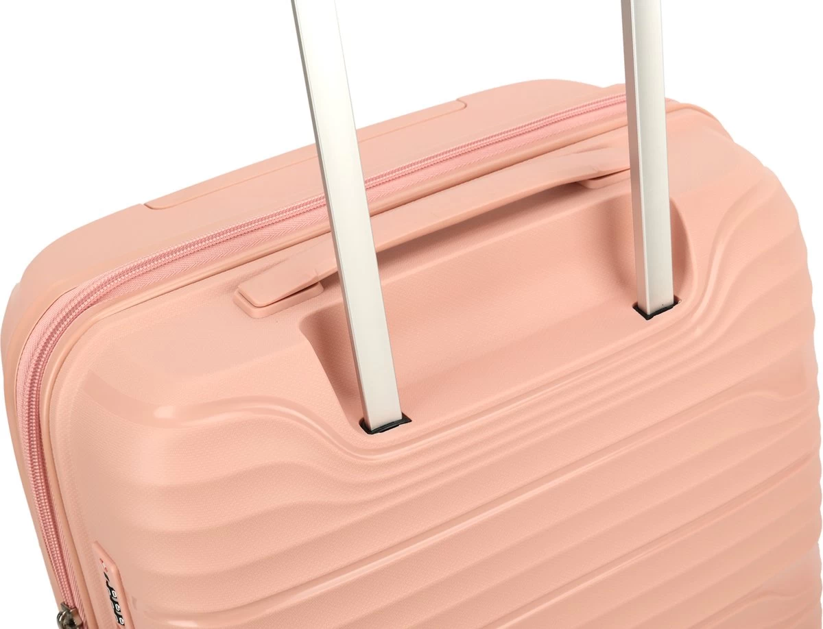 Decent EXPLORER PP Handbagage Trolley 55 Cm - 38 Liter - Pink 11 Decent EXPLORER PP Handbagage Trolley 55 Cm - 38 Liter - Pink - Afbeelding 11