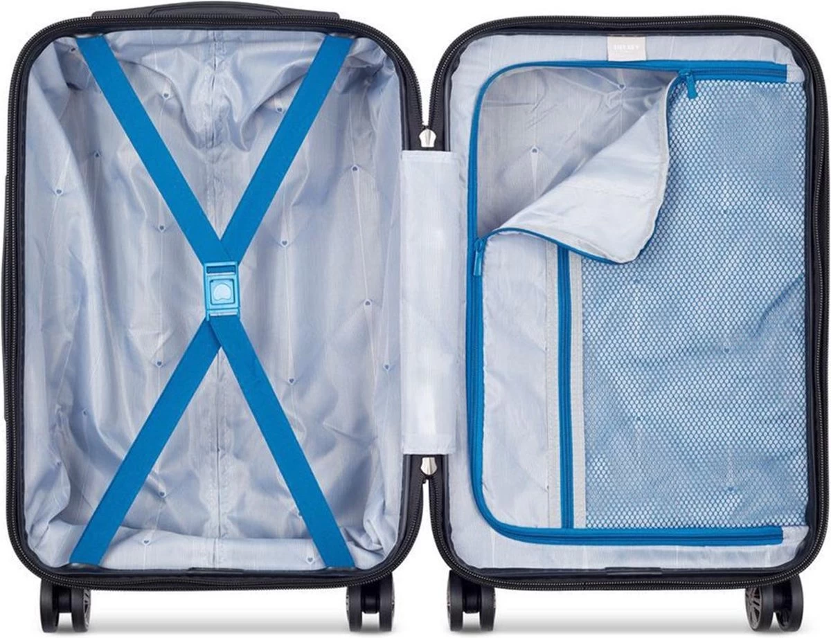 Delsey Comete+ Handbagage Koffer - 55 Cm - Groen 6 Delsey Comete+ Handbagage Koffer - 55 Cm - Groen - Afbeelding 6