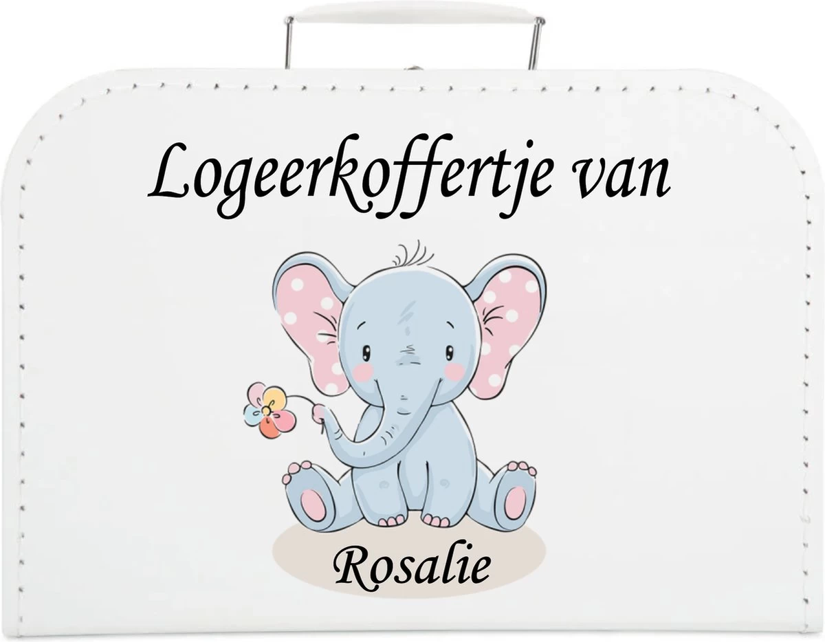 Logeerkoffer Effen - Kinderkoffer- Kraamcadeau - Geboortecadeau - Opa En Oma 6 Logeerkoffer Effen - Kinderkoffer- Kraamcadeau - Geboortecadeau - Opa En Oma - Afbeelding 6
