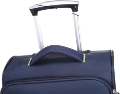 Decent Handbagage Koffer / Trolley / Reiskoffer - 50 Cm - 35 Liter - Polyester - Super-Light - Blauw -Reisopslagwinkel 1200x936