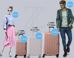 ©TROLLEYZ - Bali No.22 - Kofferset 2 Delig - 55cm+78cm Met TSA Slot - Dubbele Wielen - 360° Spinners - 100% ABS - Reiskoffers In Cosmopolitan Pink 14 ©TROLLEYZ - Bali No.22 - Kofferset 2 Delig - 55cm+78cm Met TSA Slot - Dubbele Wielen - 360° Spinners - 100% ABS - Reiskoffers In Cosmopolitan Pink -Reisopslagwinkel 1200x940 6