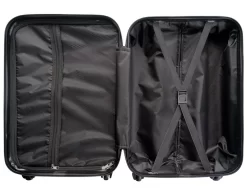 Globeless Handbagage Koffer - TSA Slot - 55x35x20cm - IATA Standaard Trolley - Zwart 9 Globeless Handbagage Koffer - TSA Slot - 55x35x20cm - IATA Standaard Trolley - Zwart -Reisopslagwinkel 1200x941