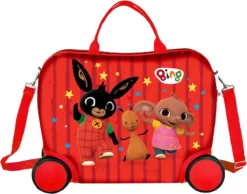 Bing Bunny Reiskoffer - 40 X 32 X 20 Cm - Rood -Reisopslagwinkel 1200x943