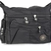 Starbag Reistas/ Schoudertas Crinkle-nylon Unisex Zwart -(1206-6)