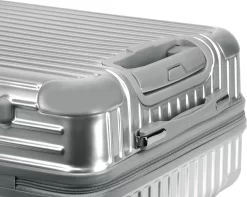 Royal Swiss - Reis Koffer - 56cm - Cijferslot- Lichtgewicht Koffer - 4 Wielen- Zilver -Reisopslagwinkel 1200x955