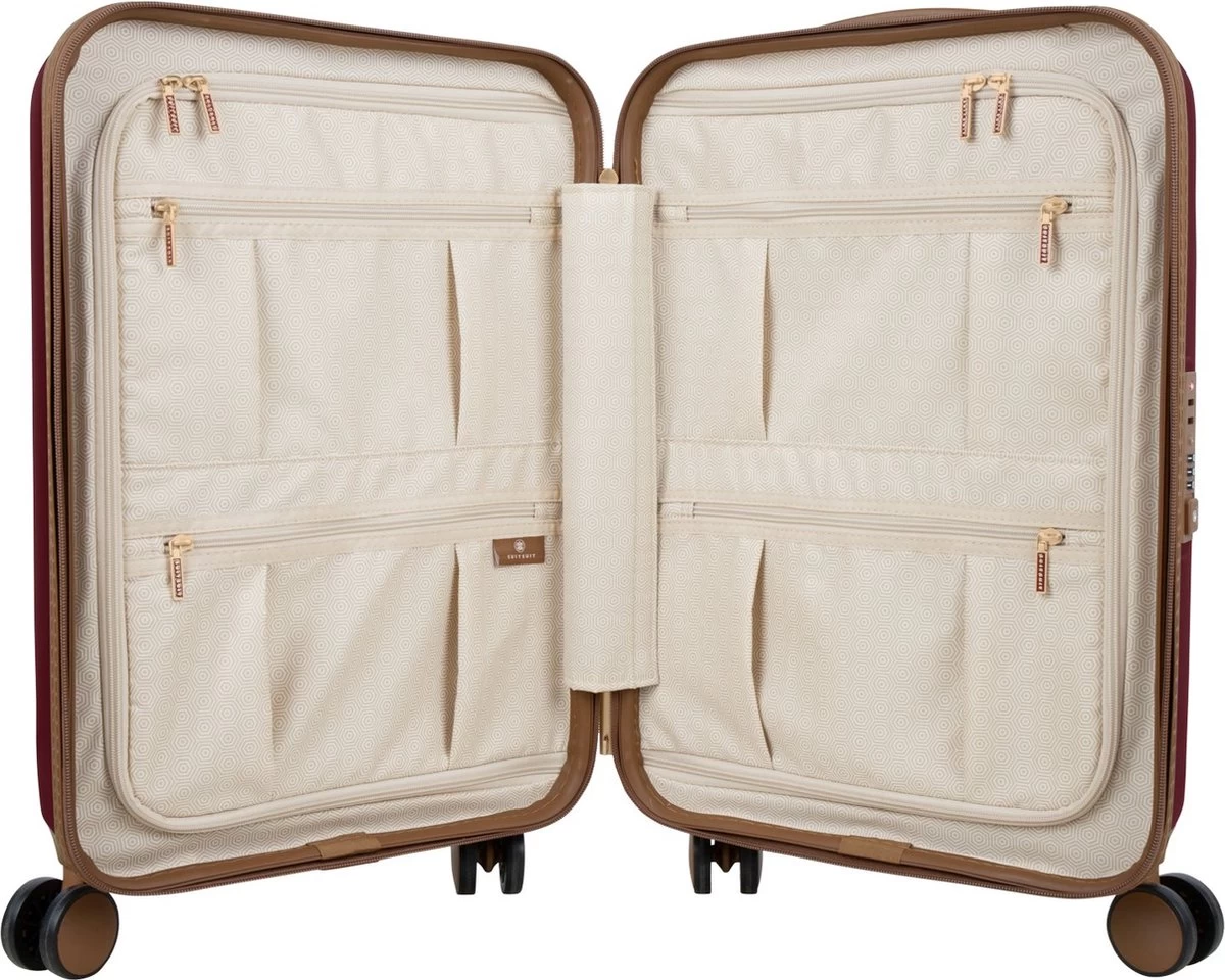 SUITSUIT - Fab Seventies Classic - Biking Red - Handbagage (55 Cm) 3 SUITSUIT - Fab Seventies Classic - Biking Red - Handbagage (55 Cm) - Afbeelding 3