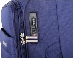 Decent D-Upright Handbagage Koffer - 55 Cm - TSA Slot - Donkerblauw -Reisopslagwinkel 1200x962
