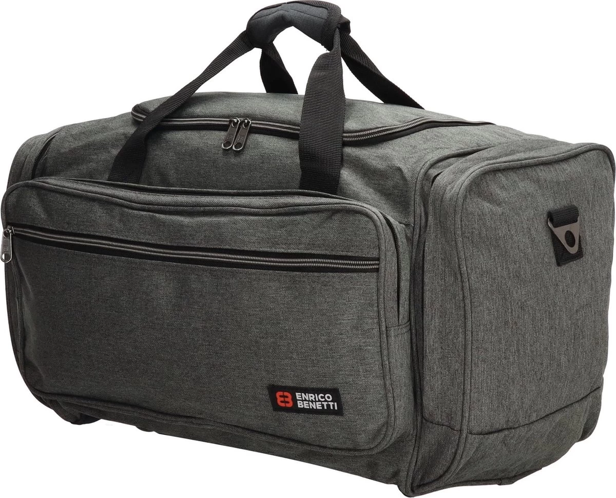 Enrico Benetti Montevideo 35314 Reistas/sporttas S - Grijs 3 Enrico Benetti Montevideo 35314 Reistas/sporttas S - Grijs - Afbeelding 3