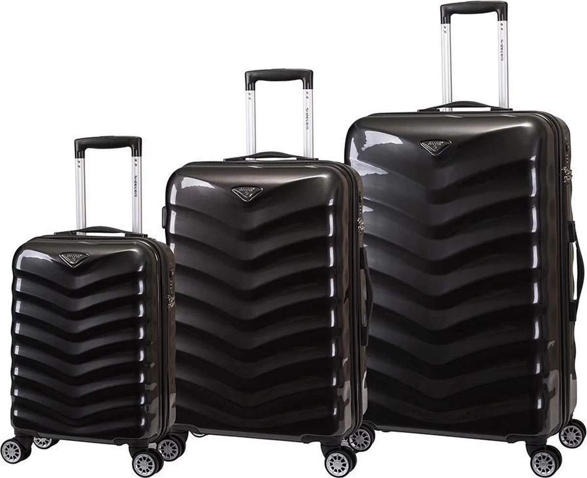Decent Exclusivo-One Large Trolley 77 Cm - Antraciet 8 Decent Exclusivo-One Large Trolley 77 Cm - Antraciet - Afbeelding 8