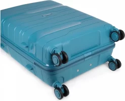 Decent ONE-CITY Large Koffer - 76 Cm - TSA Slot - Petrol -Reisopslagwinkel 1200x978