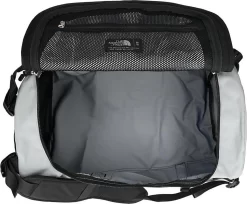 The North Face Gilman Duffel Reistas 50 Liter - Black/Mid Grey -Reisopslagwinkel 1200x992