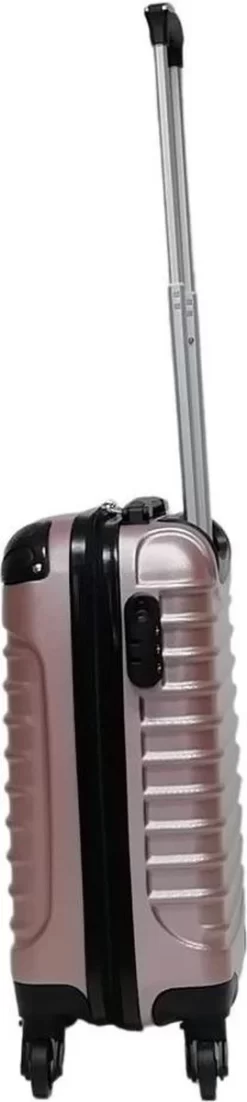 Castillo Quadrant 2 Delige ABS Kofferset (XL + S) - Rosé Gold -Reisopslagwinkel 269x1200