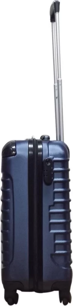 Castillo Quadrant 2 Delige ABS Kofferset (XL + S) - Donkerblauw -Reisopslagwinkel 286x1200