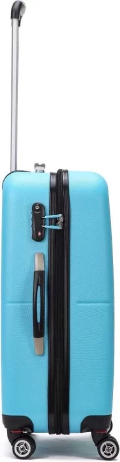 Decent Neon-Fix 2.0 Medium Koffer 66 Cm - 65 Liter - Blauw -Reisopslagwinkel 314x1200