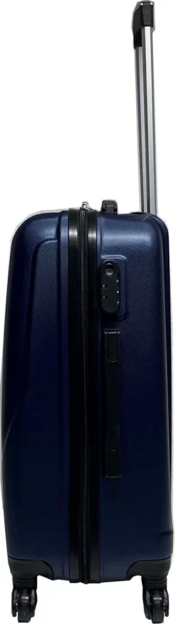 Castillo Travelerz 4 Delige ABS Kofferset - Donkerblauw -Reisopslagwinkel 337x1200