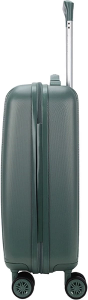 Decent Handbagage Koffer / Trolley / Reiskoffer - 55 Cm - 38 Liter - ABS - Tranporto - Groen 3 Decent Handbagage Koffer / Trolley / Reiskoffer - 55 Cm - 38 Liter - ABS - Tranporto - Groen - Afbeelding 3