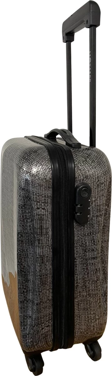 Leonardo Handbagagekoffer Lichtgewicht 51cm - Cabinsize Reiskoffer 30Liter - Reistrolley - Inclusief Slot 2 Leonardo Handbagagekoffer Lichtgewicht 51cm - Cabinsize Reiskoffer 30Liter - Reistrolley - Inclusief Slot - Afbeelding 2