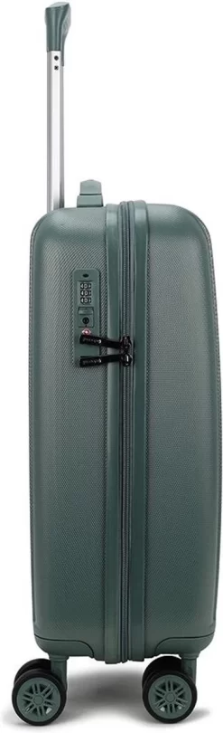 Decent Handbagage Koffer / Trolley / Reiskoffer - 55 Cm - 38 Liter - ABS - Tranporto - Groen 27 Decent Handbagage Koffer / Trolley / Reiskoffer - 55 Cm - 38 Liter - ABS - Tranporto - Groen -Reisopslagwinkel 366x1200