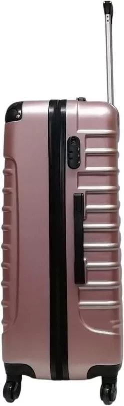 Castillo Quadrant 2 Delige ABS Kofferset (XL + S) - Rosé Gold -Reisopslagwinkel 368x1200 2
