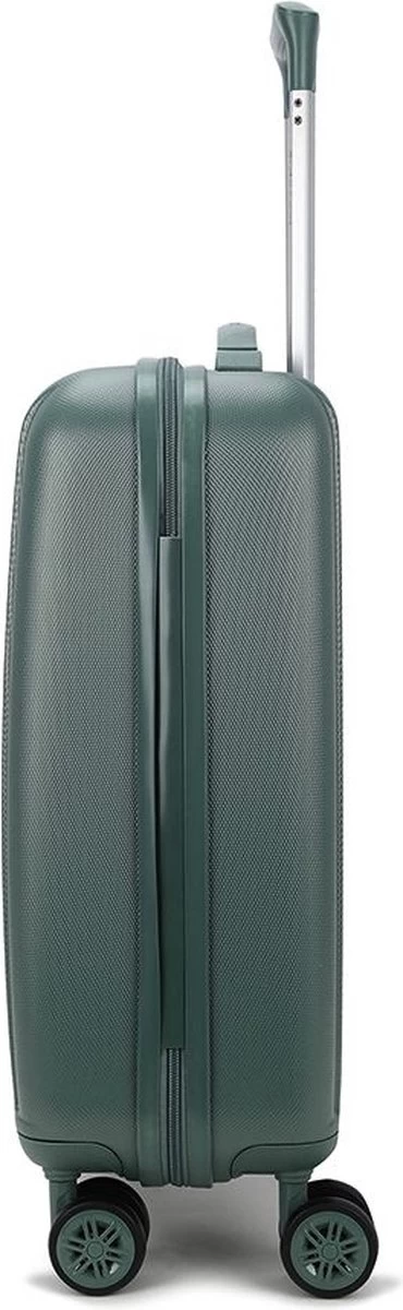 Decent Handbagage Koffer / Trolley / Reiskoffer - 55 Cm - 38 Liter - ABS - Tranporto - Groen 9 Decent Handbagage Koffer / Trolley / Reiskoffer - 55 Cm - 38 Liter - ABS - Tranporto - Groen - Afbeelding 9