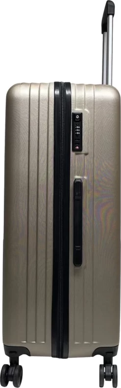 Royalty Rolls Amsterdam M Reiskoffer 67 Cm - 61 Liter - Champagne -Reisopslagwinkel 376x1200 2