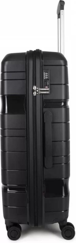 Decent ONE-CITY Large Koffer - 76 Cm - TSA Slot - Zwart 34 Decent ONE-CITY Large Koffer - 76 Cm - TSA Slot - Zwart -Reisopslagwinkel 378x1200