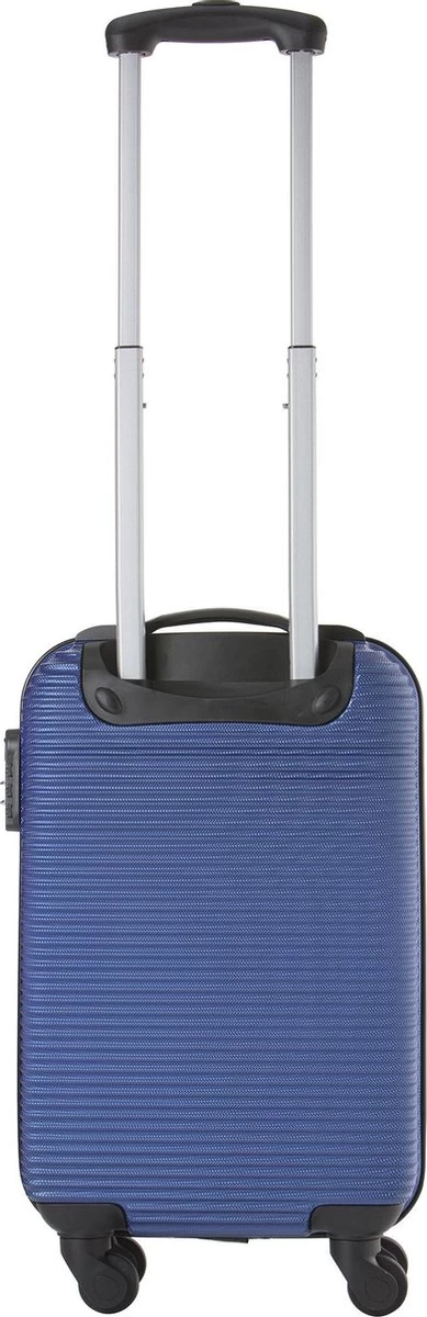 TravelZ Horizon Handbagagekoffer - 54cm Handbagage Trolley Met Gevoerde Binnenkant - Blauw 2 TravelZ Horizon Handbagagekoffer - 54cm Handbagage Trolley Met Gevoerde Binnenkant - Blauw - Afbeelding 2