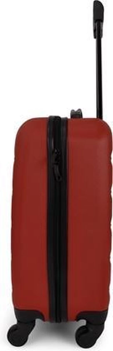 Norländer Cabin Size Trolley Squared Rood 2 Norländer Cabin Size Trolley Squared Rood - Afbeelding 2