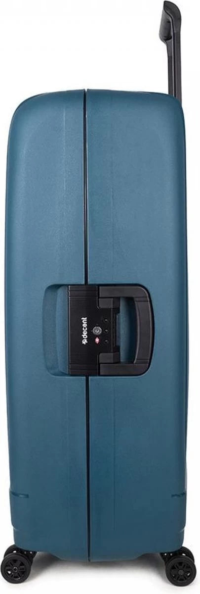 Decent Transit Medium Koffer - 70 Cm - Petrol Groen 12 Decent Transit Medium Koffer - 70 Cm - Petrol Groen - Afbeelding 12