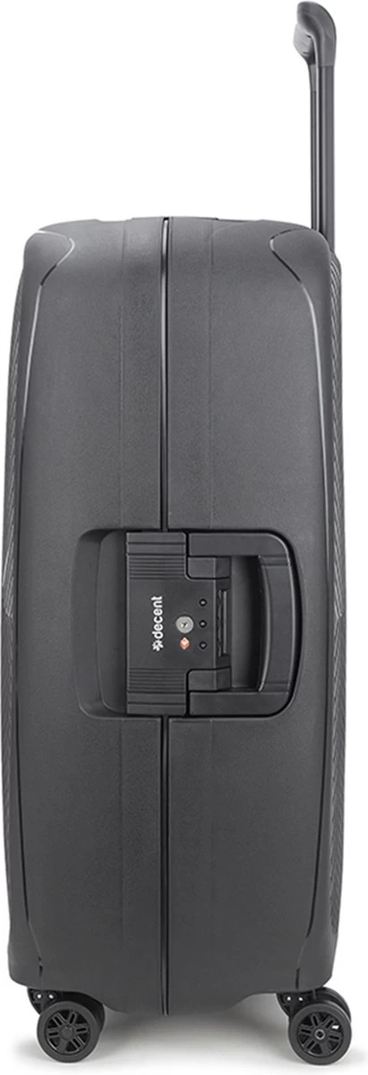 Decent Koffer / Trolley / Reiskoffer - 68 X 47.5 X 28 Cm - 80 Liter - Axiss-Fix - Zwart 15 Decent Koffer / Trolley / Reiskoffer - 68 X 47.5 X 28 Cm - 80 Liter - Axiss-Fix - Zwart - Afbeelding 15