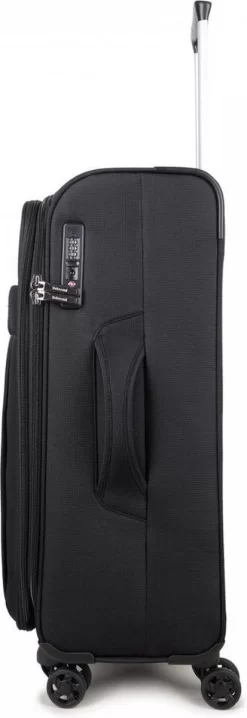 Decent D-Upright Large Koffer - 76 Cm Expandable - TSA Slot - Zwart -Reisopslagwinkel 413x1200 2