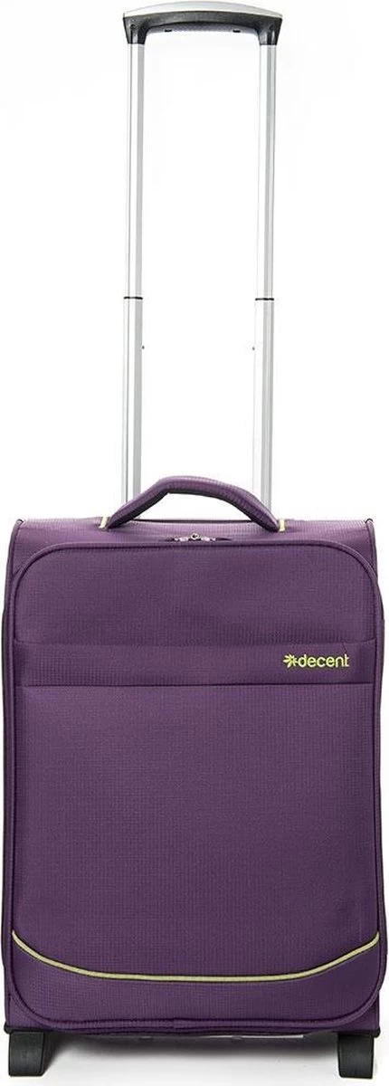 Decent Handbagage Koffer Super-Light 50 - Paars 1 Decent Handbagage Koffer Super-Light 50 - Paars