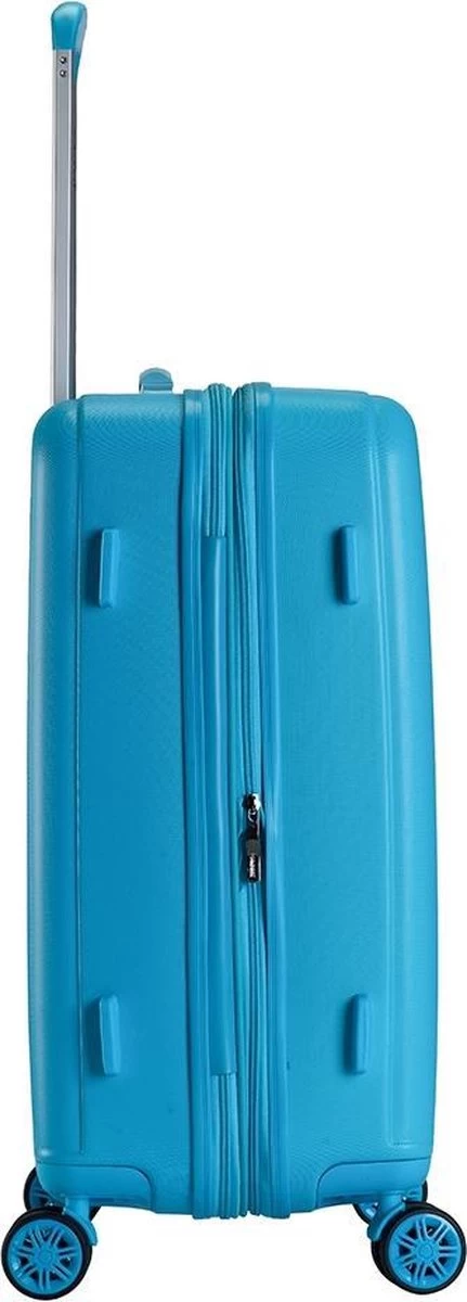 Decent Koffer / Trolley / Reiskoffer - Xx Cm - 120 Liter - Maxi Air - Blauw 2 Decent Koffer / Trolley / Reiskoffer - Xx Cm - 120 Liter - Maxi Air - Blauw - Afbeelding 2