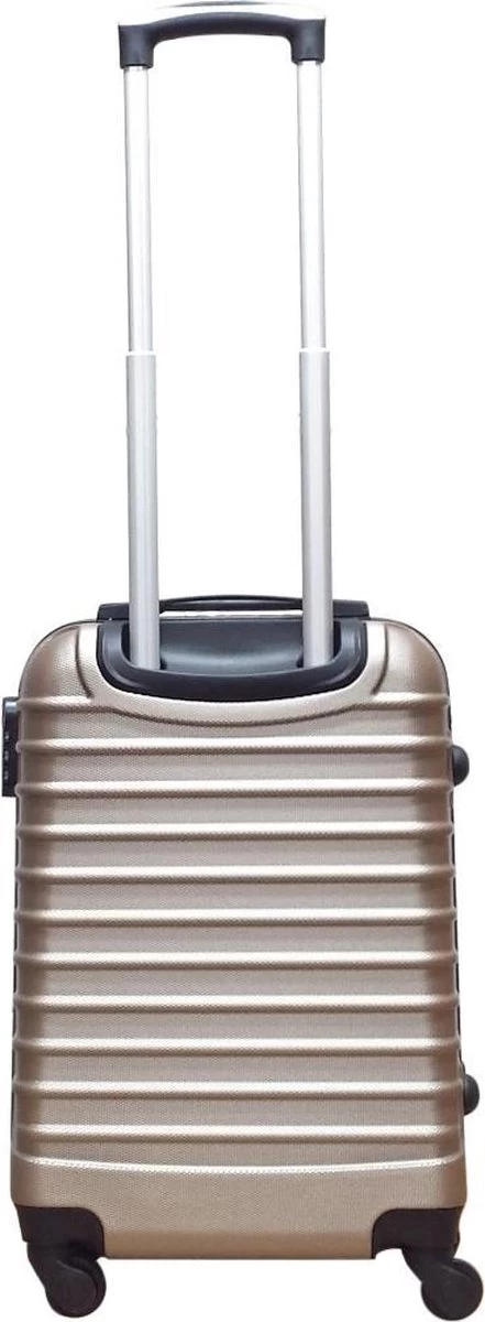 Castillo Quadrant 2 Delige ABS Kofferset (XL + S) - Champagne 2 Castillo Quadrant 2 Delige ABS Kofferset (XL + S) - Champagne - Afbeelding 2