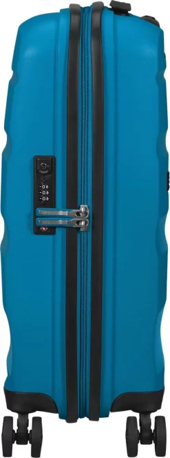 American Tourister Reiskoffer - Bon Air Dlx Spinner 55/20 Tsa (Handbagage) Seaport Blue -Reisopslagwinkel 447x1200