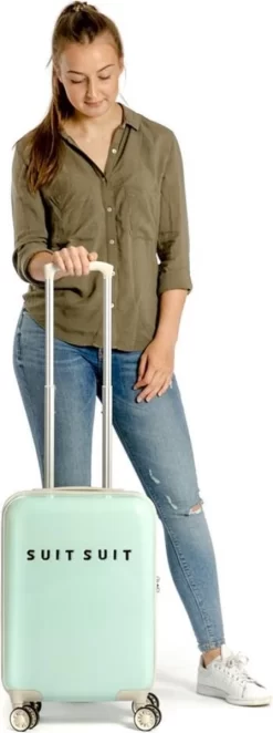 SUITSUIT - Fabulous Fifties - Luminous Mint - Handbagage (55 Cm) -Reisopslagwinkel 448x1200 1