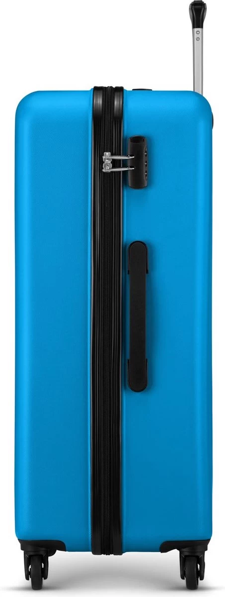 BHPPY - Ocean Blue - Reiskoffer (76 Cm) 2 BHPPY - Ocean Blue - Reiskoffer (76 Cm) - Afbeelding 2