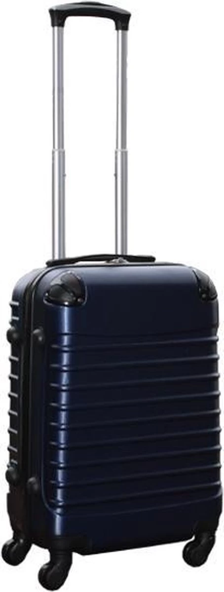 Travelerz Handbagage Koffer Met Wielen 39 Liter - Lichtgewicht - Cijferslot - Donker Blauw 1 Travelerz Handbagage Koffer Met Wielen 39 Liter - Lichtgewicht - Cijferslot - Donker Blauw