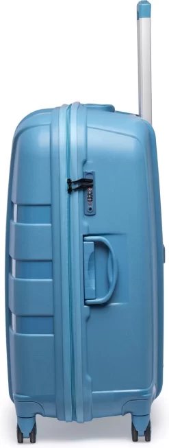 ©TROLLEYZ - Paris No.5 - Reiskoffer - 78cm Met TSA Slot - Dubbele Wielen - 360° Spinners - 100% Polypropyleen - Reiskoffer In Ice Blue 26 ©TROLLEYZ - Paris No.5 - Reiskoffer - 78cm Met TSA Slot - Dubbele Wielen - 360° Spinners - 100% Polypropyleen - Reiskoffer In Ice Blue -Reisopslagwinkel 454x1200 4