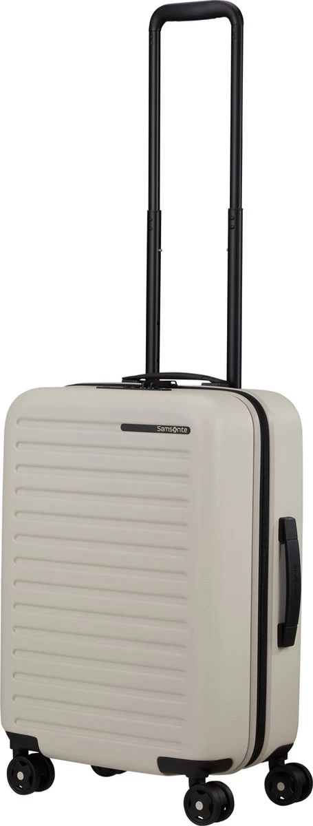 Samsonite Reiskoffer - Stackd Spinner Uitbreidbaar (4 Wielen) 55 Cm Handbagage - Sand - 2.8 Kg 9 Samsonite Reiskoffer - Stackd Spinner Uitbreidbaar (4 Wielen) 55 Cm Handbagage - Sand - 2.8 Kg - Afbeelding 9