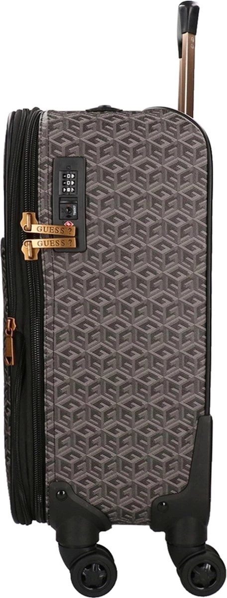 Guess Zachte Koffer / Trolley / Reiskoffer - Vikky - 57 Cm (medium) - Multicolor 8 Guess Zachte Koffer / Trolley / Reiskoffer - Vikky - 57 Cm (medium) - Multicolor - Afbeelding 8