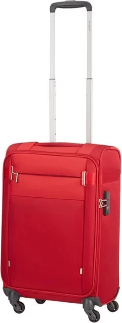 Samsonite Reiskoffer - Citybeat Spinner 55/20 Length 35Cm (Handbagage) Red -Reisopslagwinkel 456x1200 3