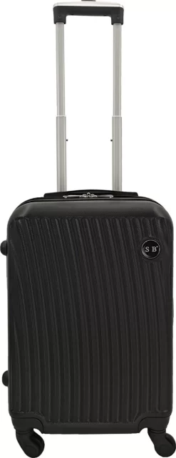 SB Travelbags Kofferset - 2 Delige -Zwart - 65cm/55cm -Reisopslagwinkel 461x1200 2