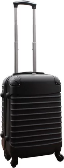 Travelerz Handbagage Koffer Met Wielen 39 Liter - Lichtgewicht - Cijferslot - Zwart