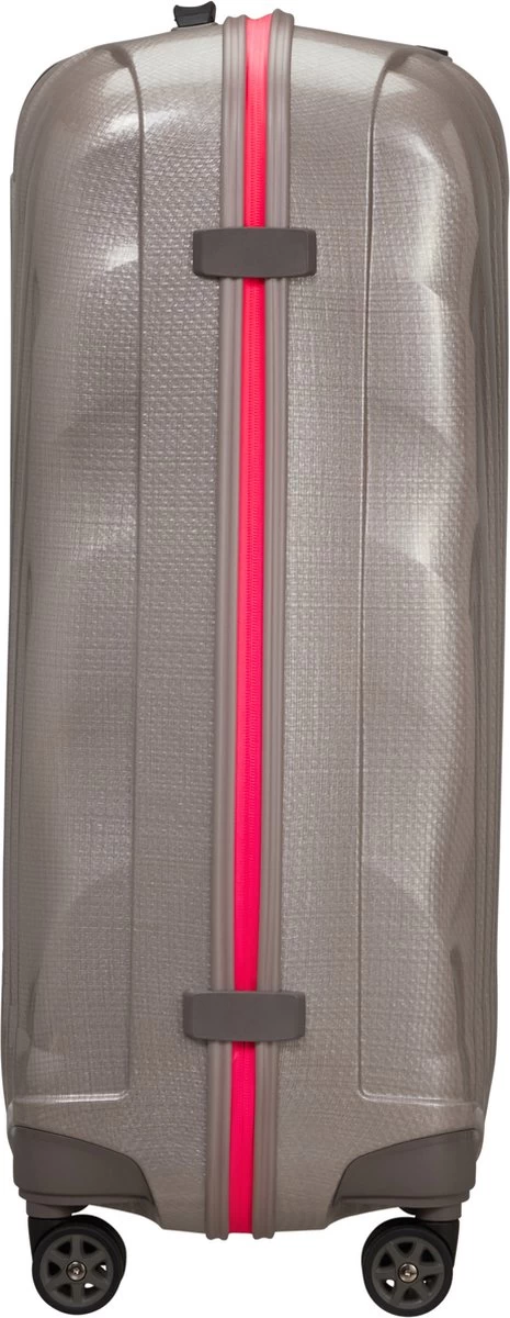 Samsonite Reiskoffer - C-Lite Spinner Uitbreidbaar (4 Wielen) 75 Cm - Pearl/Fuchsia - 2.8 Kg 7 Samsonite Reiskoffer - C-Lite Spinner Uitbreidbaar (4 Wielen) 75 Cm - Pearl/Fuchsia - 2.8 Kg - Afbeelding 7