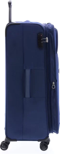 Gladiator Siroco L Grote Koffer 78 Cm - 115 Liter - Expandable - TSA Slot - Blauw -Reisopslagwinkel 467x1200 3
