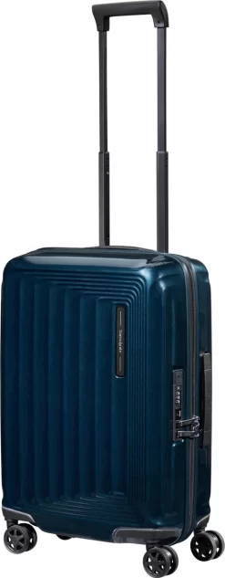 Samsonite Reiskoffer - Nuon Spinner 55/20 Exp (Handbagage) Metallic Dark Blue -Reisopslagwinkel 468x1200 1