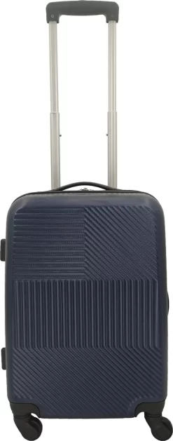 SB Travelbags Handbagage Koffer 55cm 4 Wielen Trolley - Blauw