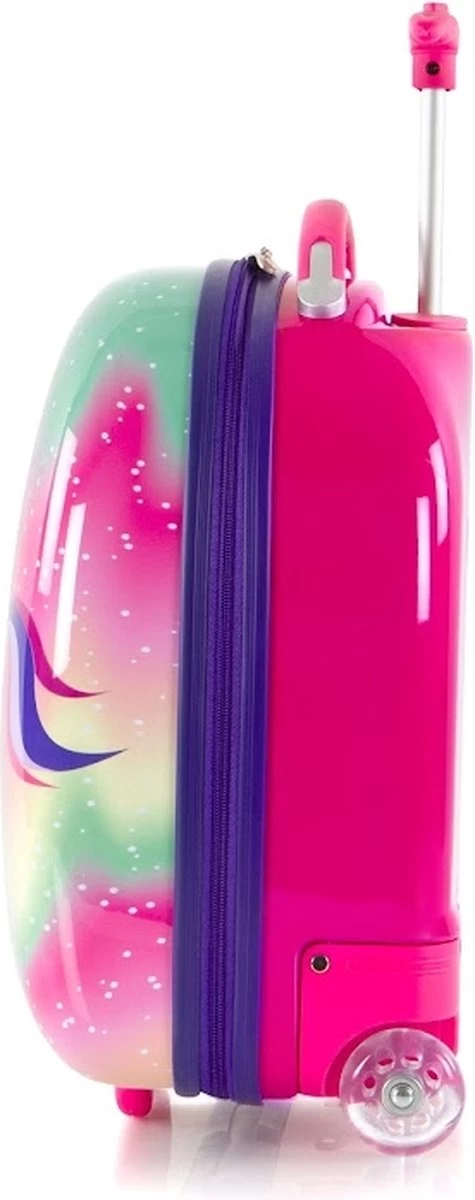 Heys Kinderkoffers Meisjes Unicorn Eenhoorn Roze 2 Heys Kinderkoffers Meisjes Unicorn Eenhoorn Roze - Afbeelding 2